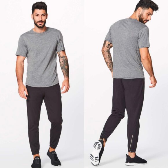 Lululemon Men's Run Surge Jogger 29" Black (First Release) Size Medium Pants - Picture 1 of 9